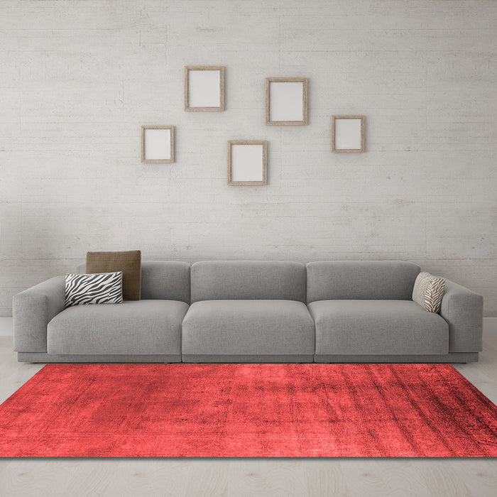 Traditional Red Washable Rugs