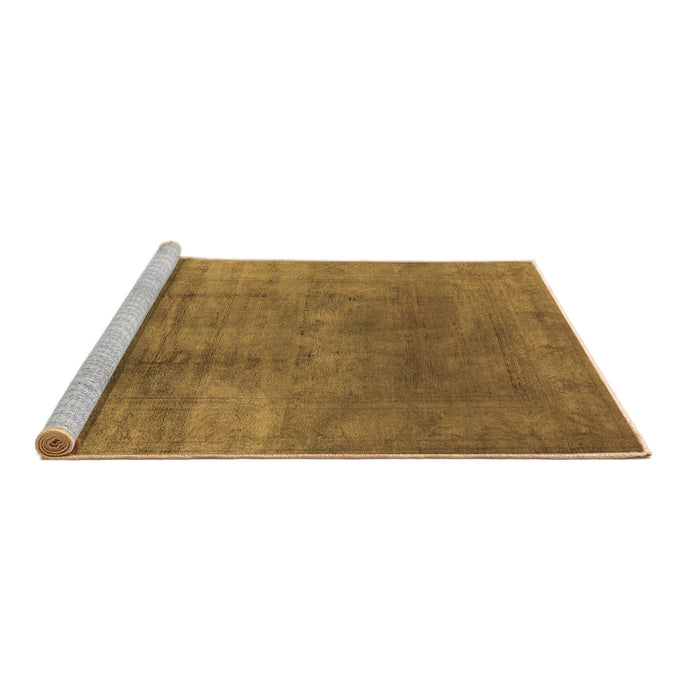 Sideview of Machine Washable Oriental Brown Traditional Rug, wshurb1223brn