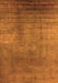 Oriental Orange Traditional Rug, urb1223org