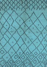 Solid Light Blue Modern Rug, urb1224lblu