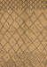 Solid Brown Modern Rug, urb1224brn