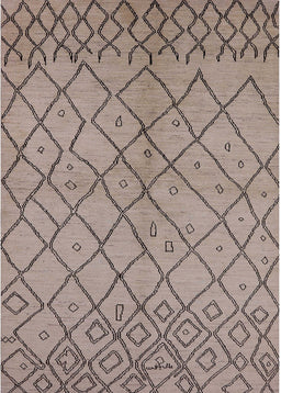 Mid-Century Modern Puce Purple Solid Rug, urb1224