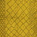 Square Solid Yellow Modern Rug, urb1224yw