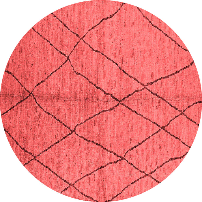 Solid Red Modern Rug, urb1225red