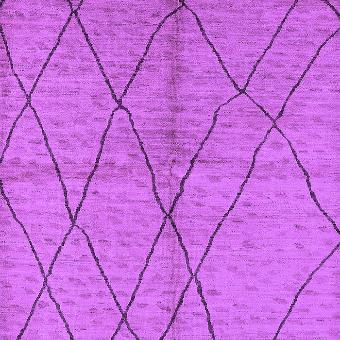 Machine Washable Solid Purple Modern Area Rugs, wshurb1225pur