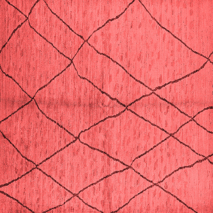 Solid Red Modern Rug, urb1225red
