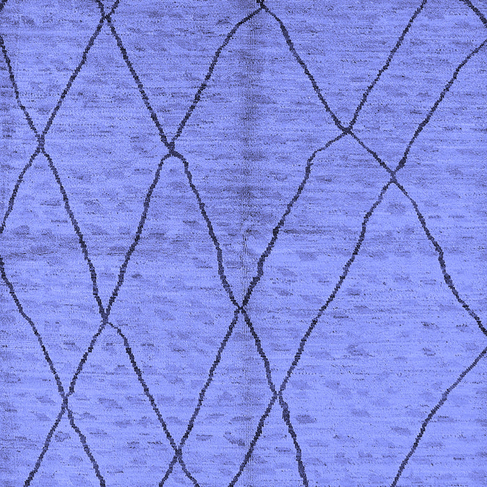 Solid Blue Modern Rug, urb1225blu