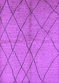 Solid Purple Modern Rug, urb1225pur