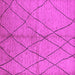 Square Machine Washable Solid Pink Modern Rug, wshurb1225pnk