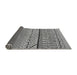 Sideview of Solid Gray Modern Rug, urb1226gry