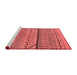 Modern Red Washable Rugs