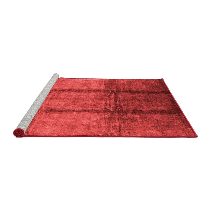 Industrial Red Washable Rugs