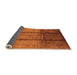 Sideview of Oriental Orange Industrial Rug, urb1227org