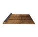 Sideview of Oriental Brown Industrial Rug, urb1227brn