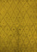 Solid Yellow Modern Rug, urb1228yw