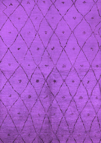 Solid Purple Modern Rug, urb1228pur