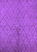 Machine Washable Solid Purple Modern Area Rugs, wshurb1228pur