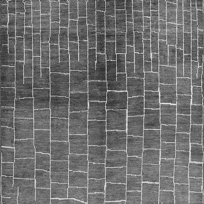 Solid Gray Modern Rug, urb1229gry