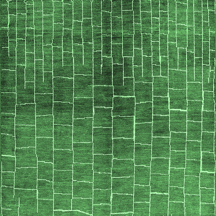 Solid Emerald Green Modern Rug, urb1229emgrn