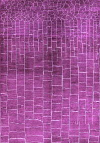 Solid Purple Modern Rug, urb1229pur