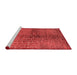 Modern Red Washable Rugs