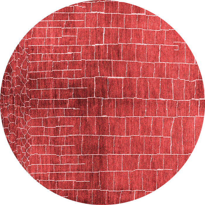 Solid Red Modern Rug, urb1229red