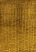 Solid Yellow Modern Rug, urb1229yw