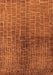 Machine Washable Solid Orange Modern Area Rugs, wshurb1229org