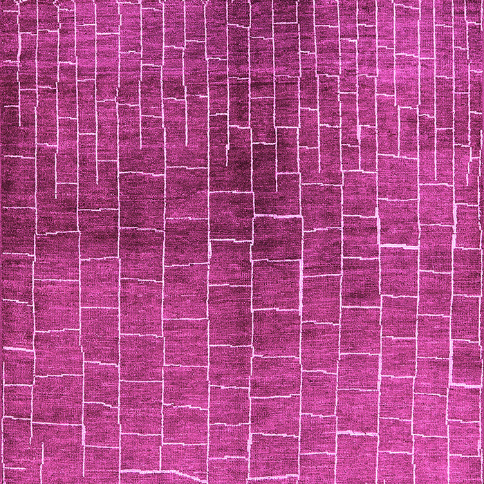 Machine Washable Solid Pink Modern Rug, wshurb1229pnk