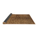 Sideview of Solid Brown Modern Rug, urb1229brn