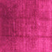 Square Oriental Pink Industrial Rug, urb1230pnk