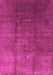 Machine Washable Oriental Purple Industrial Area Rugs, wshurb1230pur