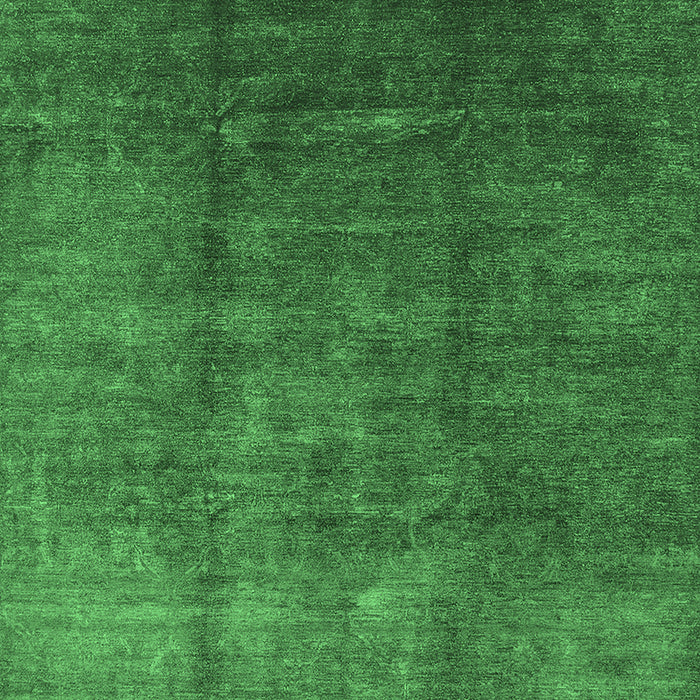Oriental Emerald Green Industrial Rug, urb1230emgrn