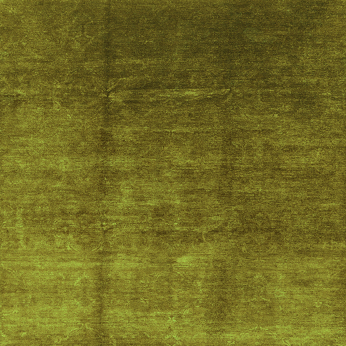 Square Oriental Green Industrial Rug, urb1230grn