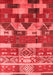 Oriental Red Industrial Area Rugs