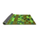 Sideview of Oriental Green Industrial Rug, urb1231grn