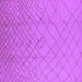 Square Machine Washable Solid Purple Modern Area Rugs, wshurb1232pur