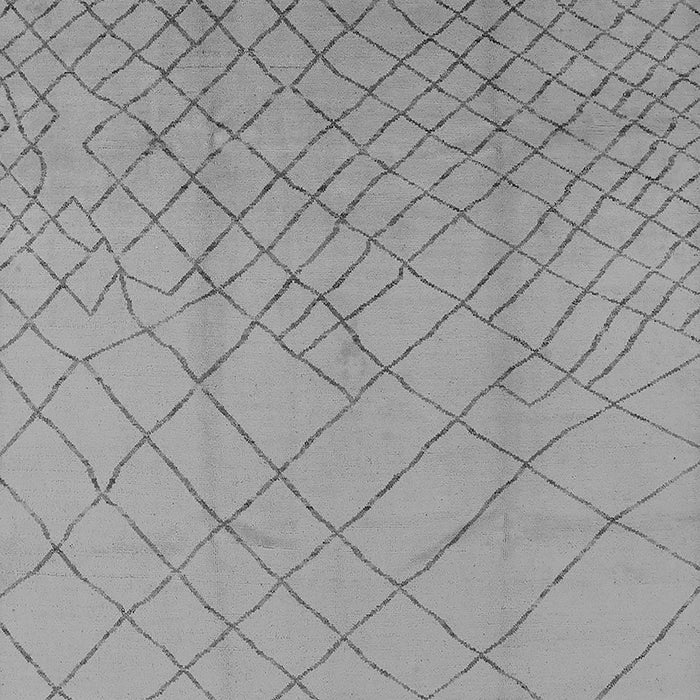 Machine Washable Solid Gray Modern Rug, wshurb1232gry