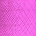 Square Solid Pink Modern Rug, urb1232pnk