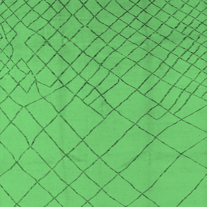 Machine Washable Solid Emerald Green Modern Area Rugs, wshurb1232emgrn