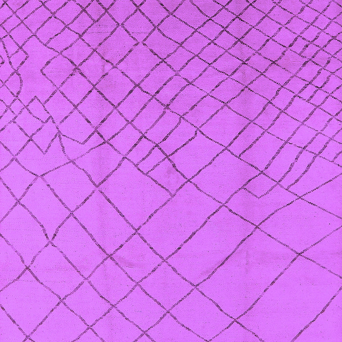 Machine Washable Solid Purple Modern Area Rugs, wshurb1232pur