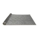 Sideview of Solid Gray Modern Rug, urb1232gry