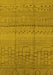 Solid Yellow Modern Rug, urb1233yw