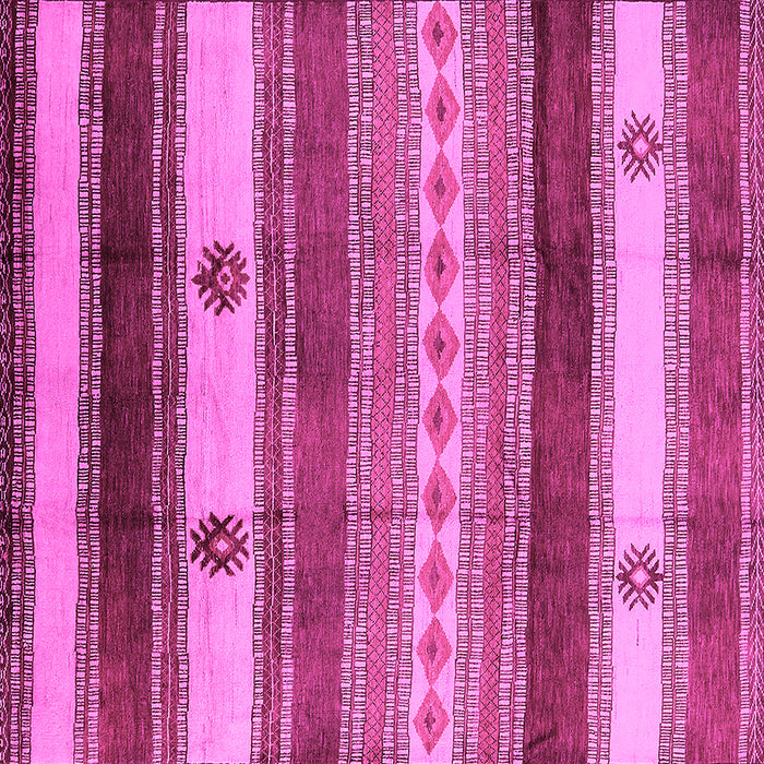 Square Southwestern Pink Country Rug, urb1234pnk