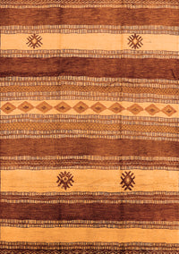 Southwestern Orange Country Rug, urb1234org