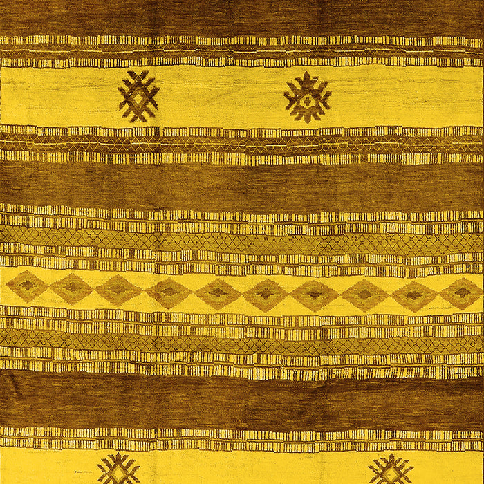 Southwestern Yellow Country Rug, urb1234yw