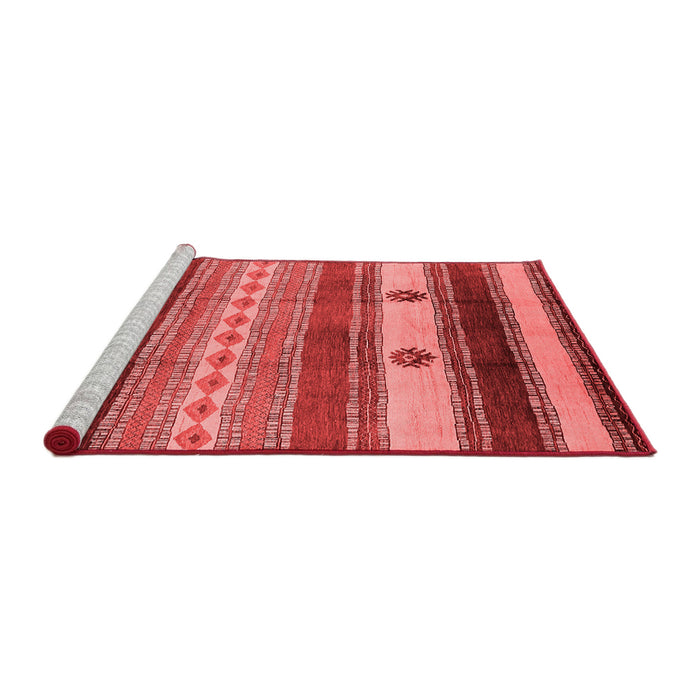 Country Red Washable Rugs