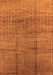 Solid Orange Modern Rug, urb1235org