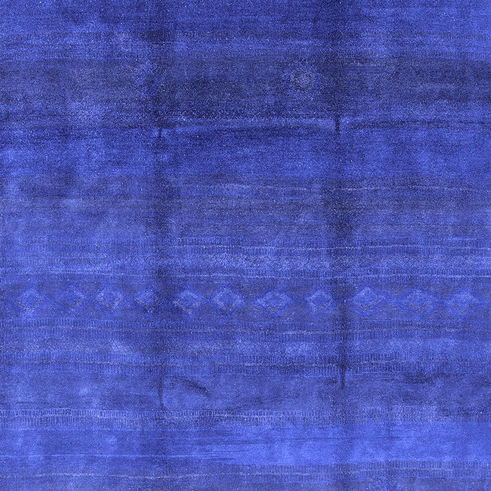 Machine Washable Persian Blue Bohemian Rug, wshurb1236blu