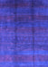 Machine Washable Persian Purple Bohemian Area Rugs, wshurb1236pur